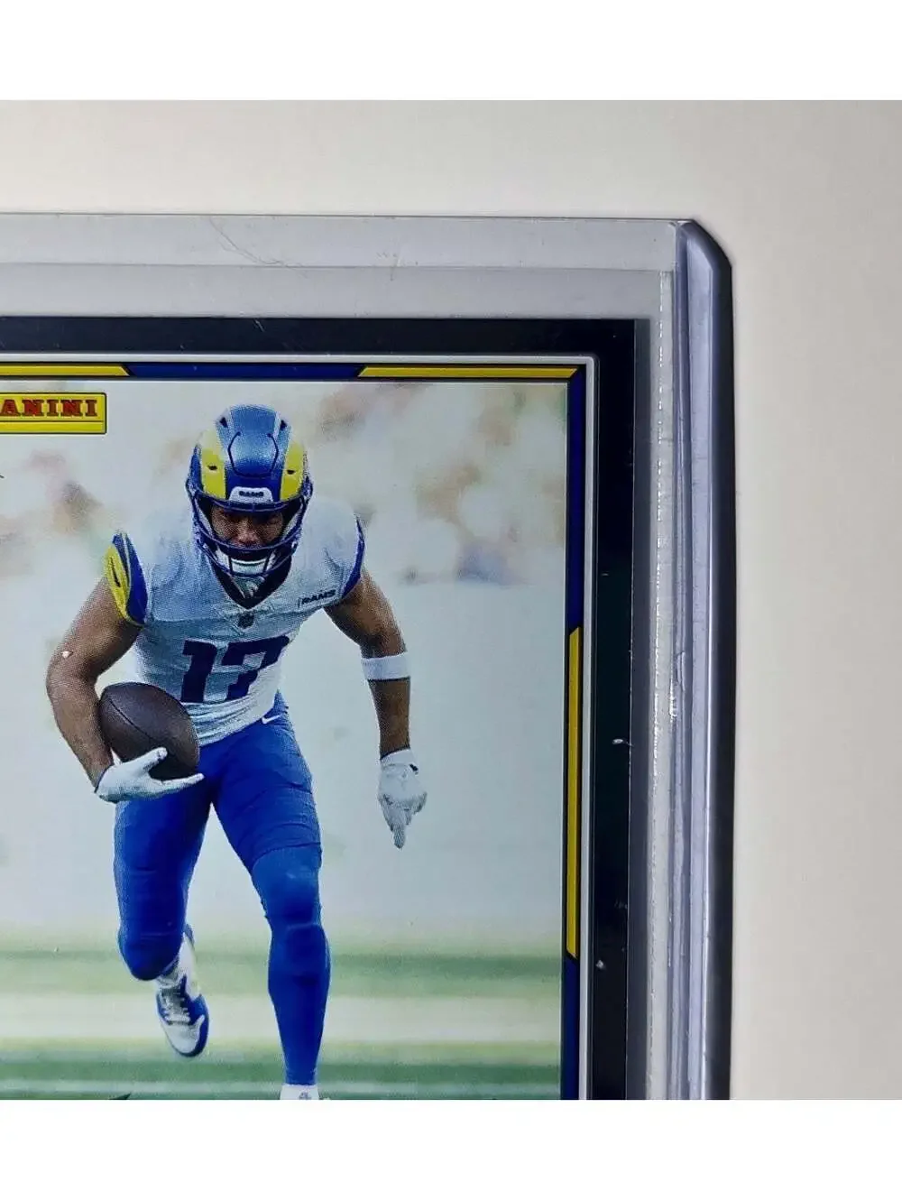 Puka Nacua 2025 Panini NFL #19 Foil Sticker Card Los Angeles Rams